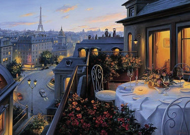 Puzzle Balcón en París - Banbury Arte